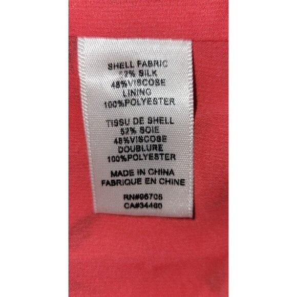 Rebecca Taylor Red Floral Silk Blend Long Dress Sz Xs - Picture 4 of 5